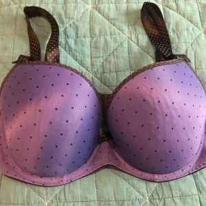 Freya Underwire Purple Push-up Bra